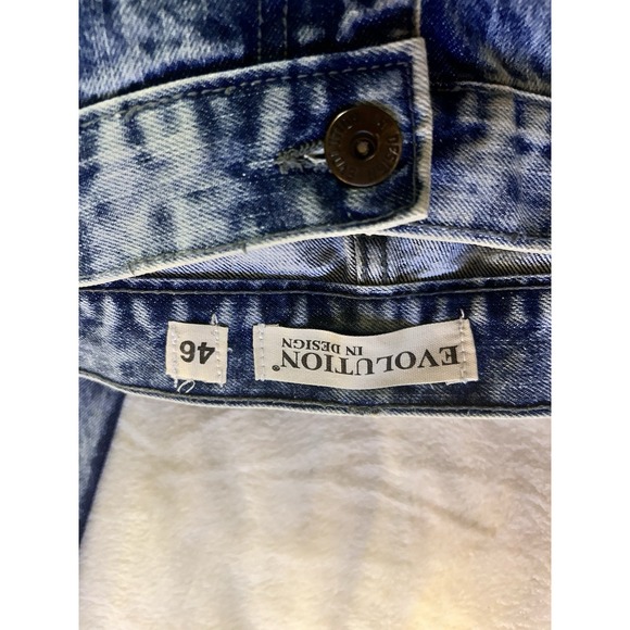 Red Paint Splatter Evolution In Design Size 46 Distressed‎ - Picture 7 of 8